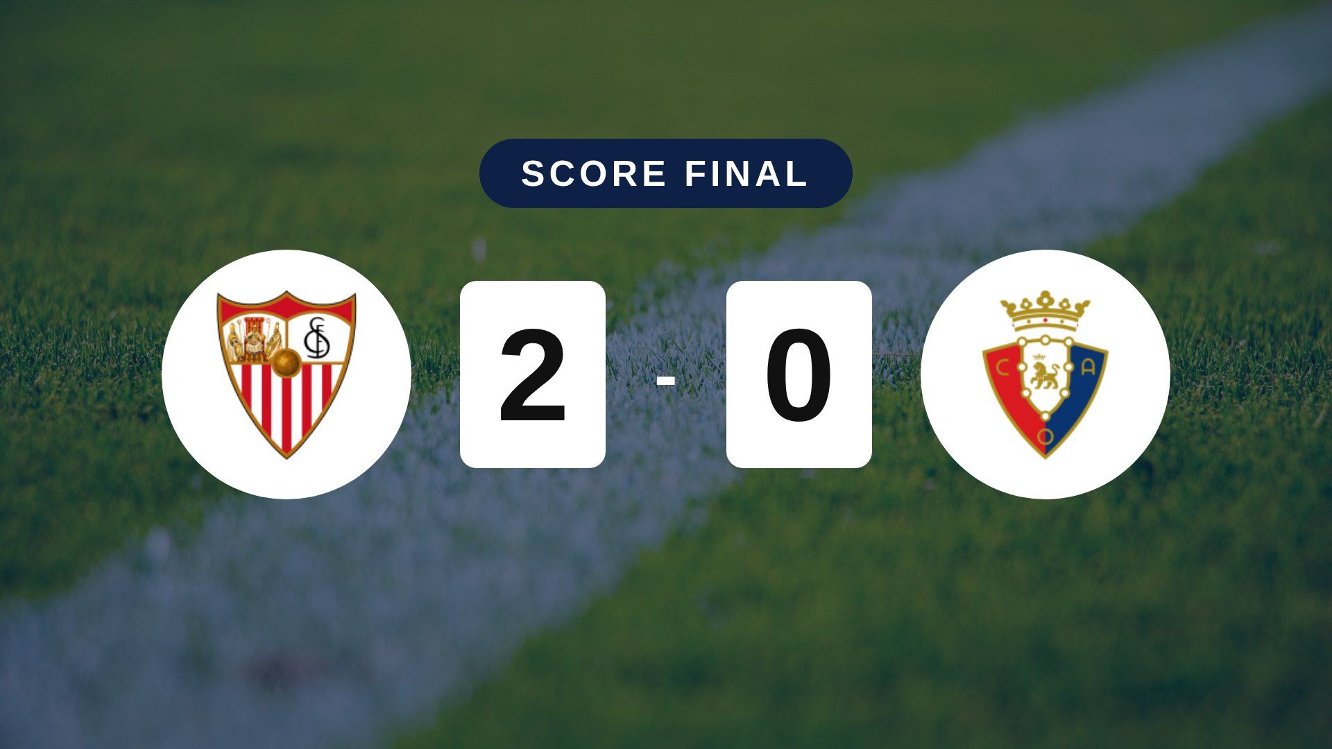 Résumé du match Sevilla vs Osasuna du 26 octobre 2026