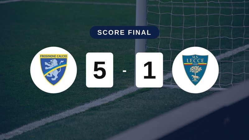 Résumé du match Frosinone vs Lecce du 29 octobre 2026