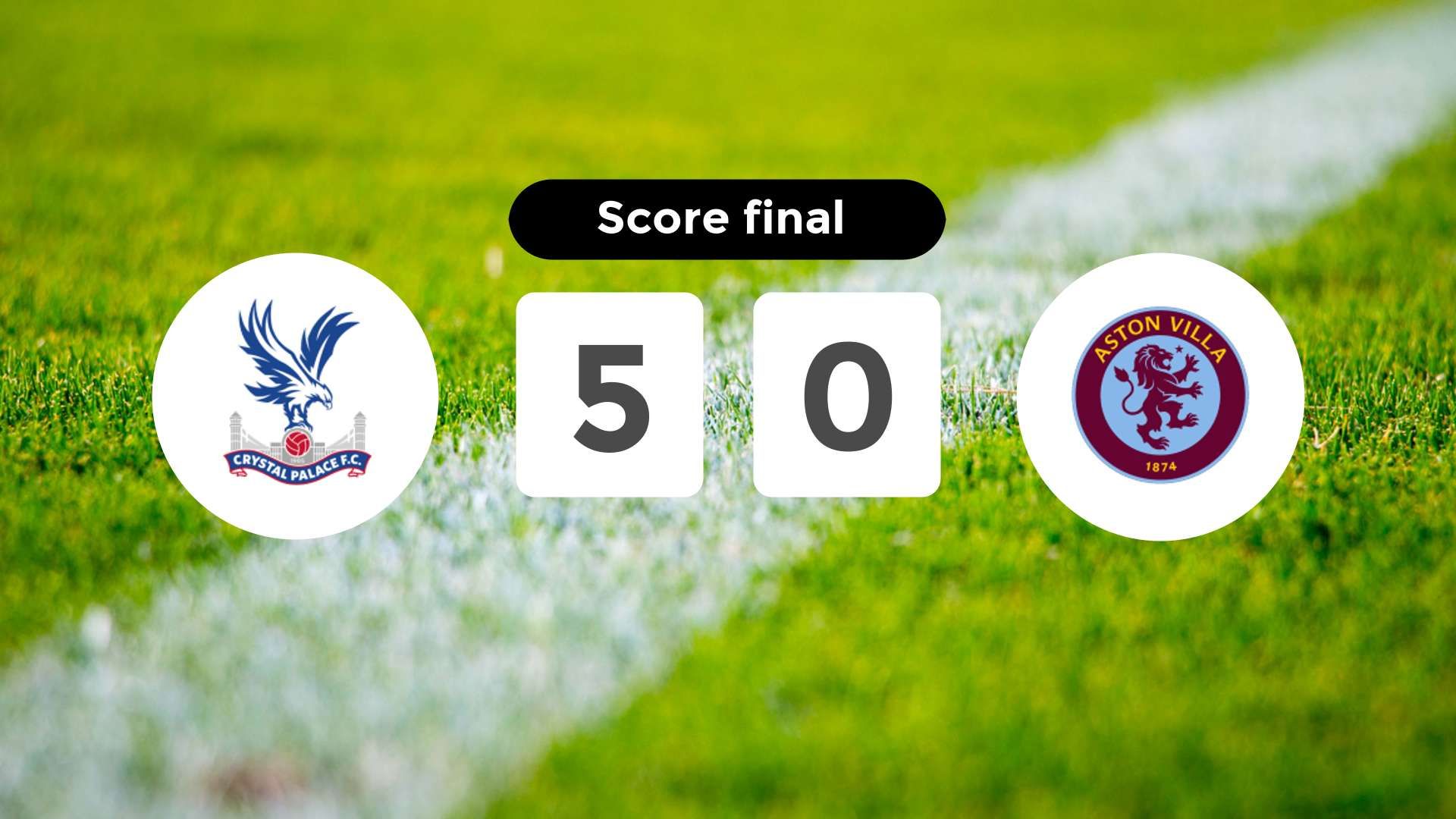Résumé du match Crystal Palace vs Aston Villa du 19 mai 2024