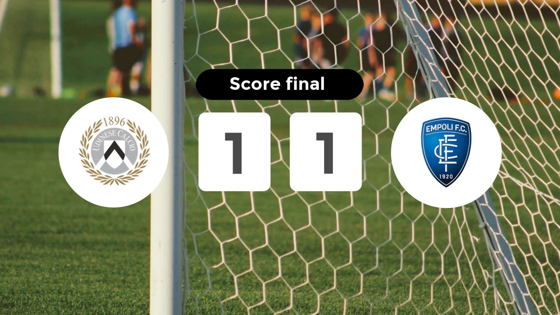 Résumé du match Udinese vs Empoli du 19 mai 2024