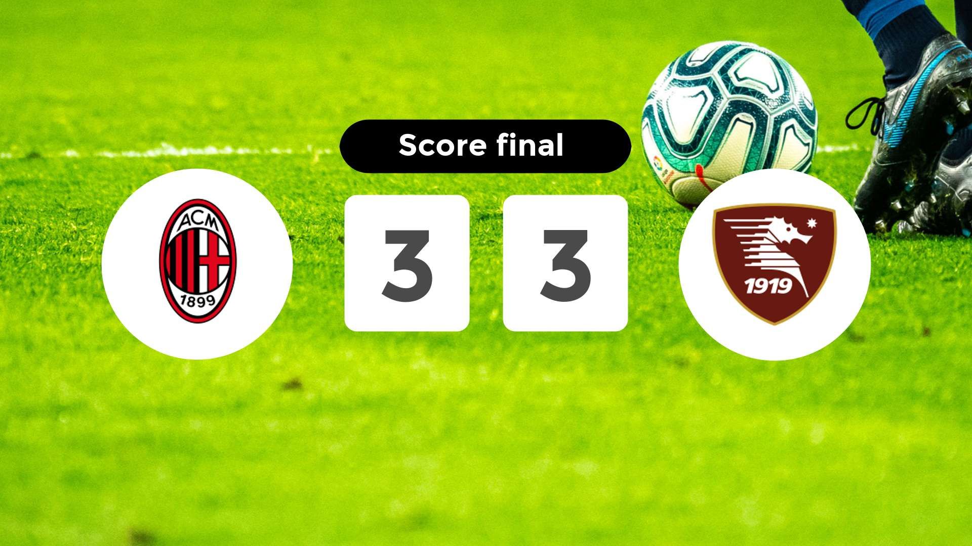 Résumé du match Milan vs Salernitana du 25 mai 2024