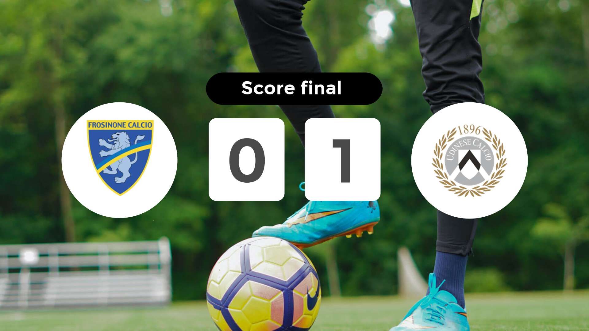 Résumé du match Frosinone vs Udinese du 26 mai 2024