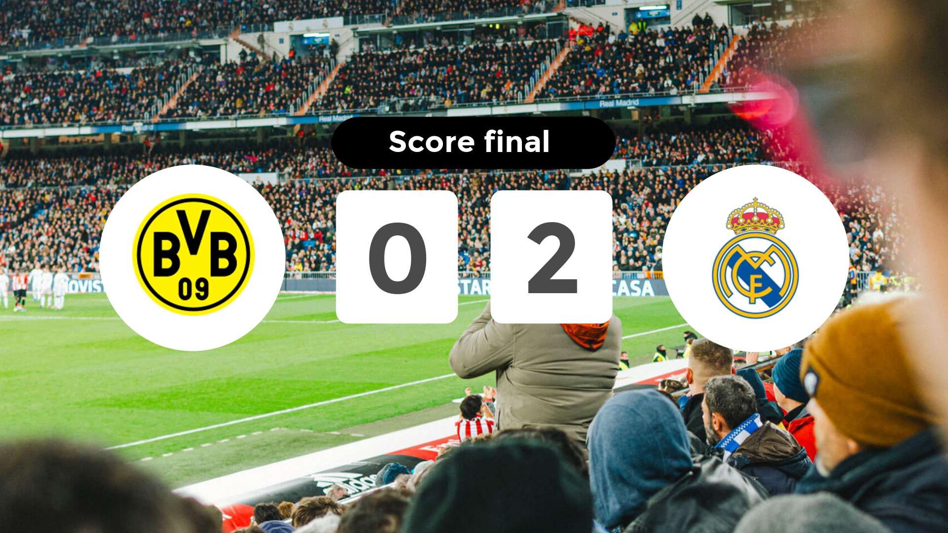 Résumé du match Borussia Dortmund vs Real Madrid du 1 juin 2024