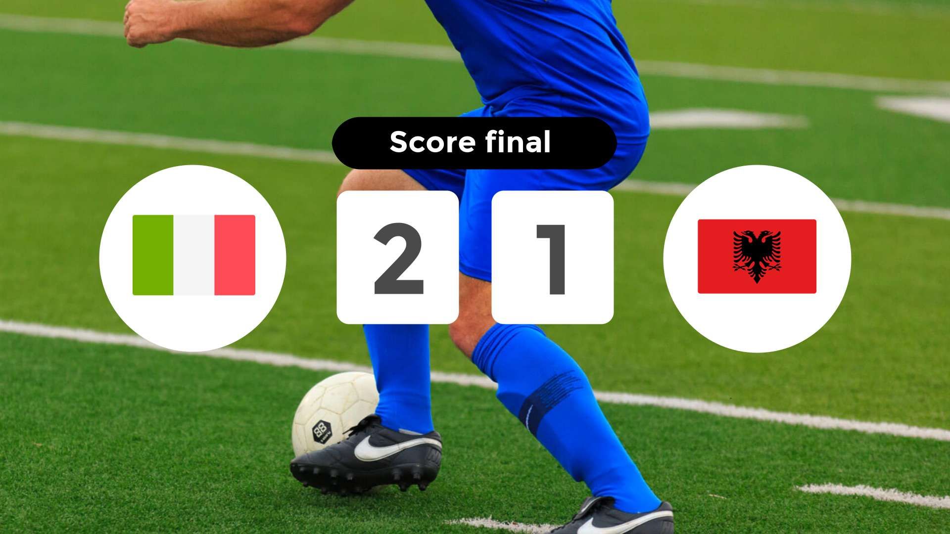 Résumé du match Italie vs Albanie du 15 juin 2024