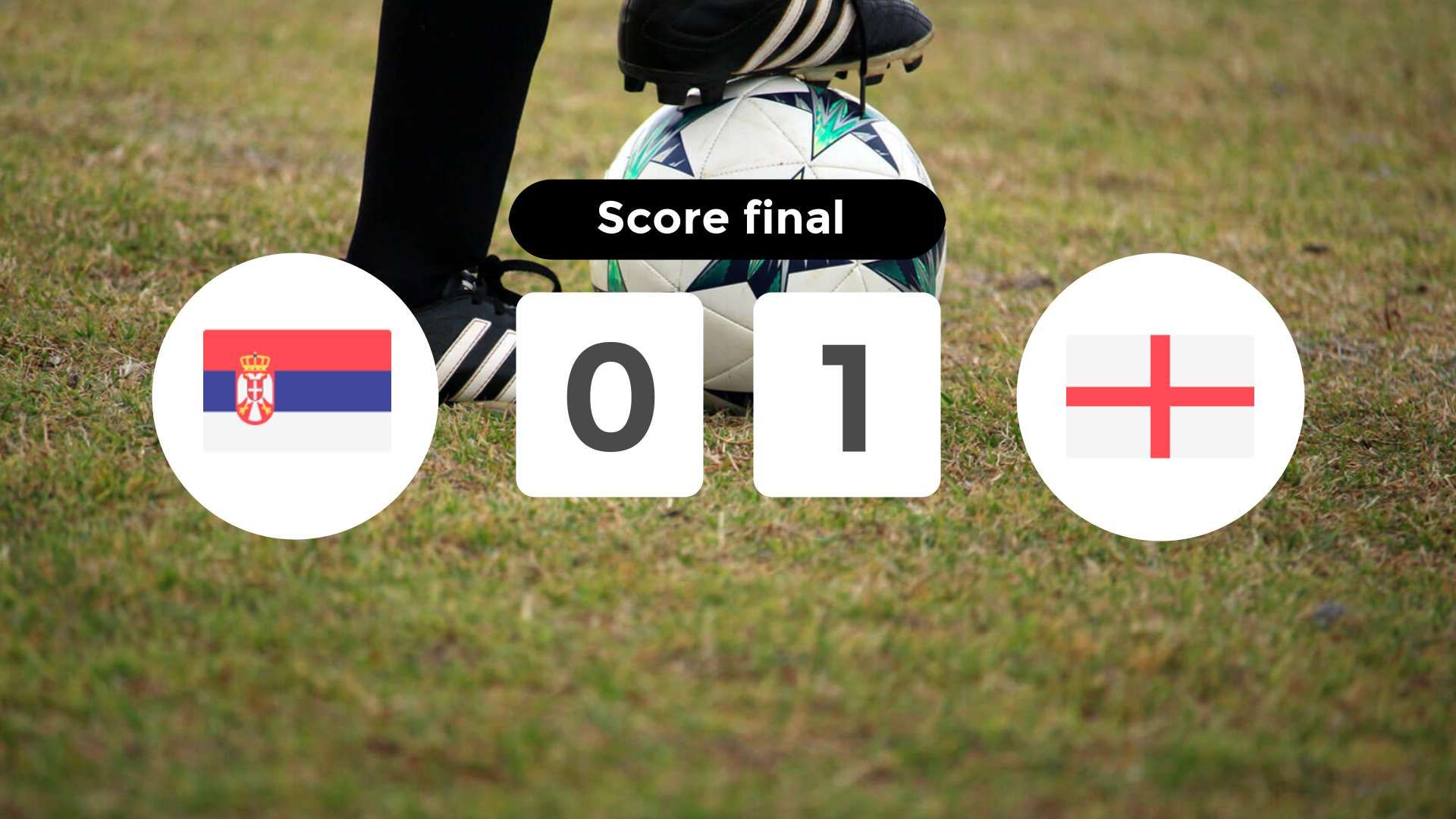 Résumé du match Serbie vs Angleterre du 16 juin 2024