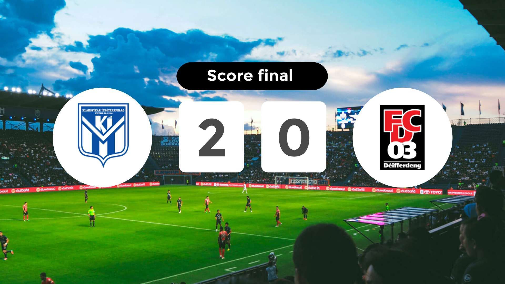 Résumé du match KÍ vs Differdange 03 du 10 juillet 2024