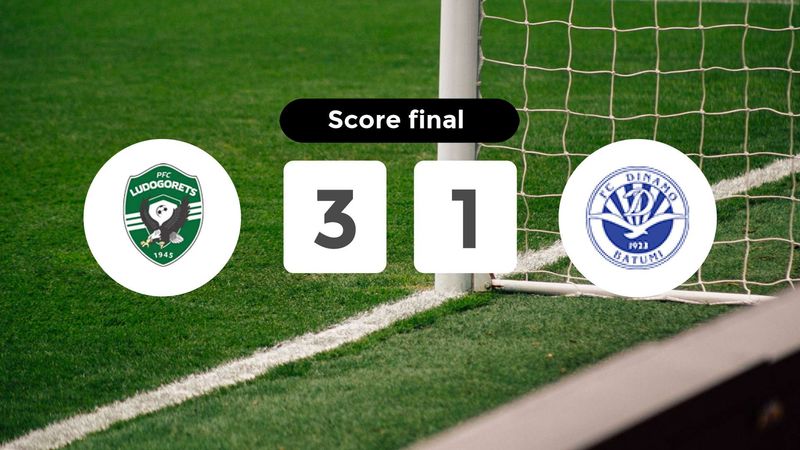 Résumé du match Ludogorets vs Dinamo Batumi du 10 juillet 2024