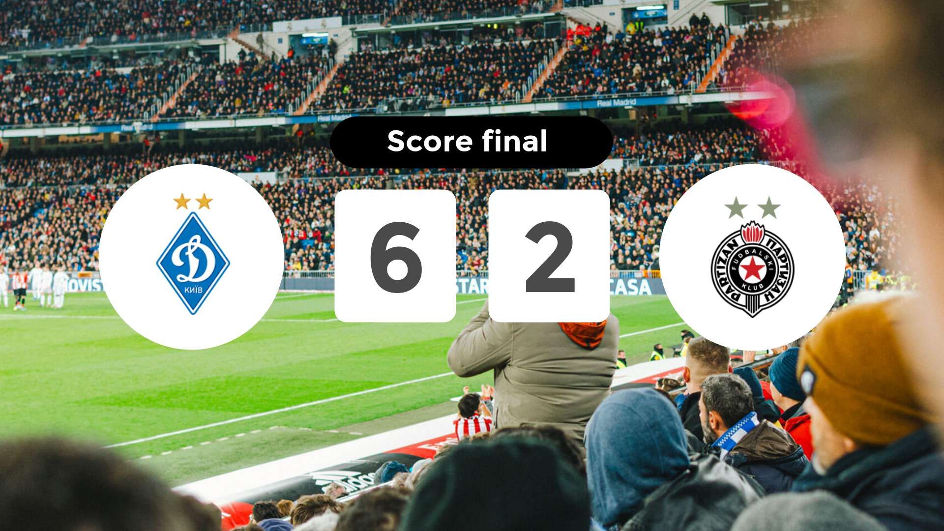 Résumé du match Dynamo Kyiv vs Partizan du 23 juillet 2024