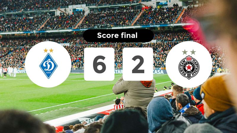 Résumé du match Dynamo Kyiv vs Partizan du 23 juillet 2024