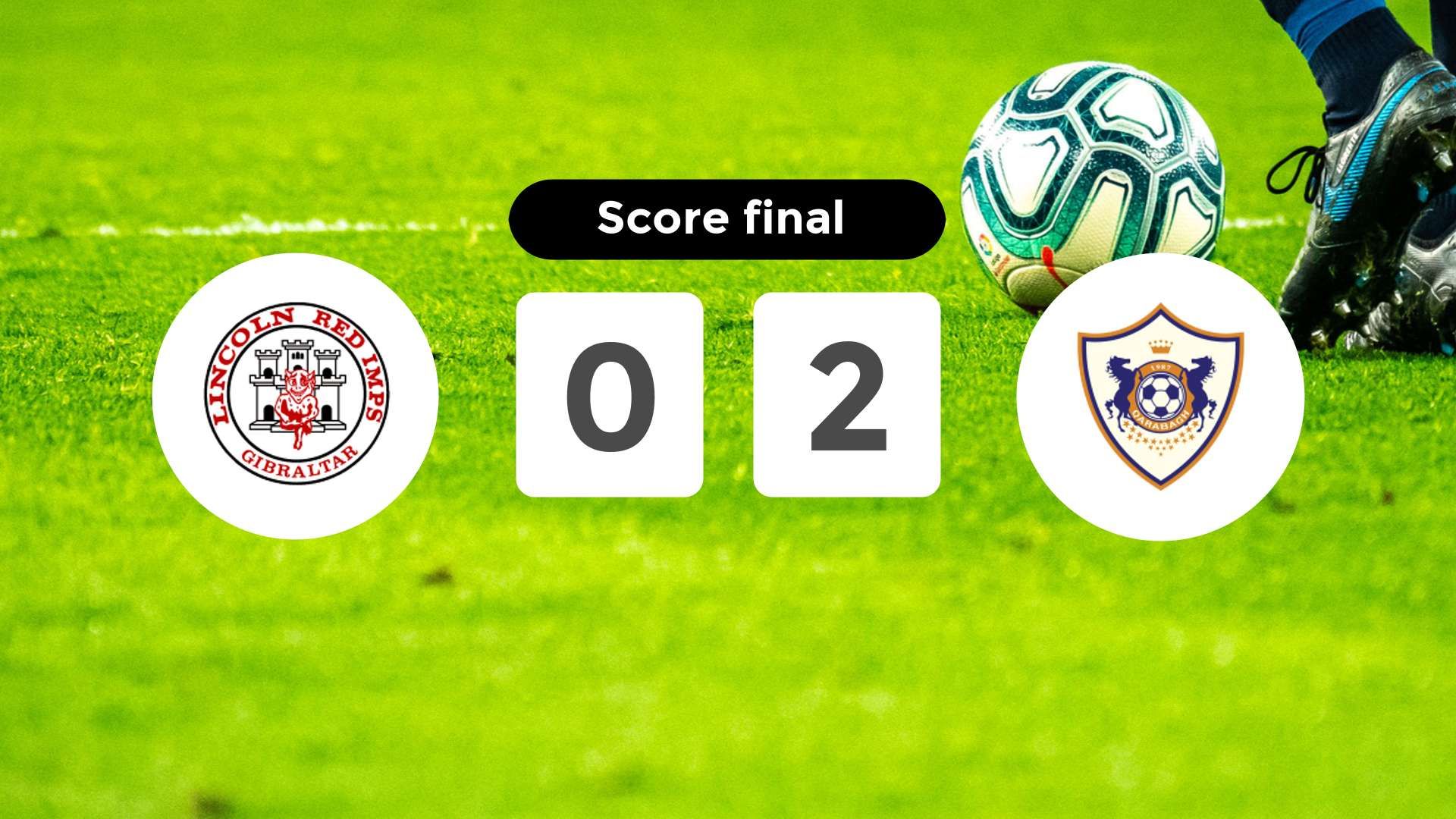 Résumé du match Lincoln Red Imps vs Qarabağ du 23 juillet 2024