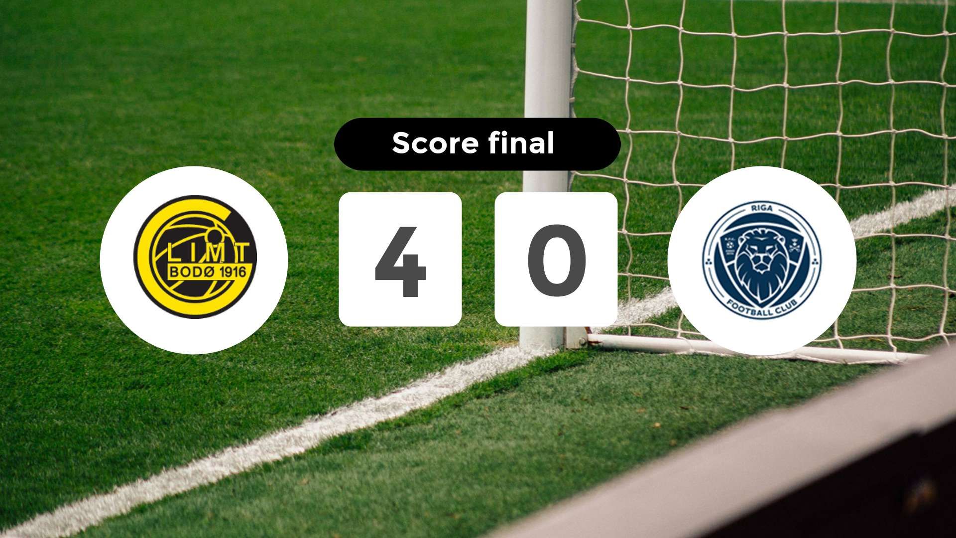 Résumé du match Bodø / Glimt vs Rīgas FS du 23 juillet 2024