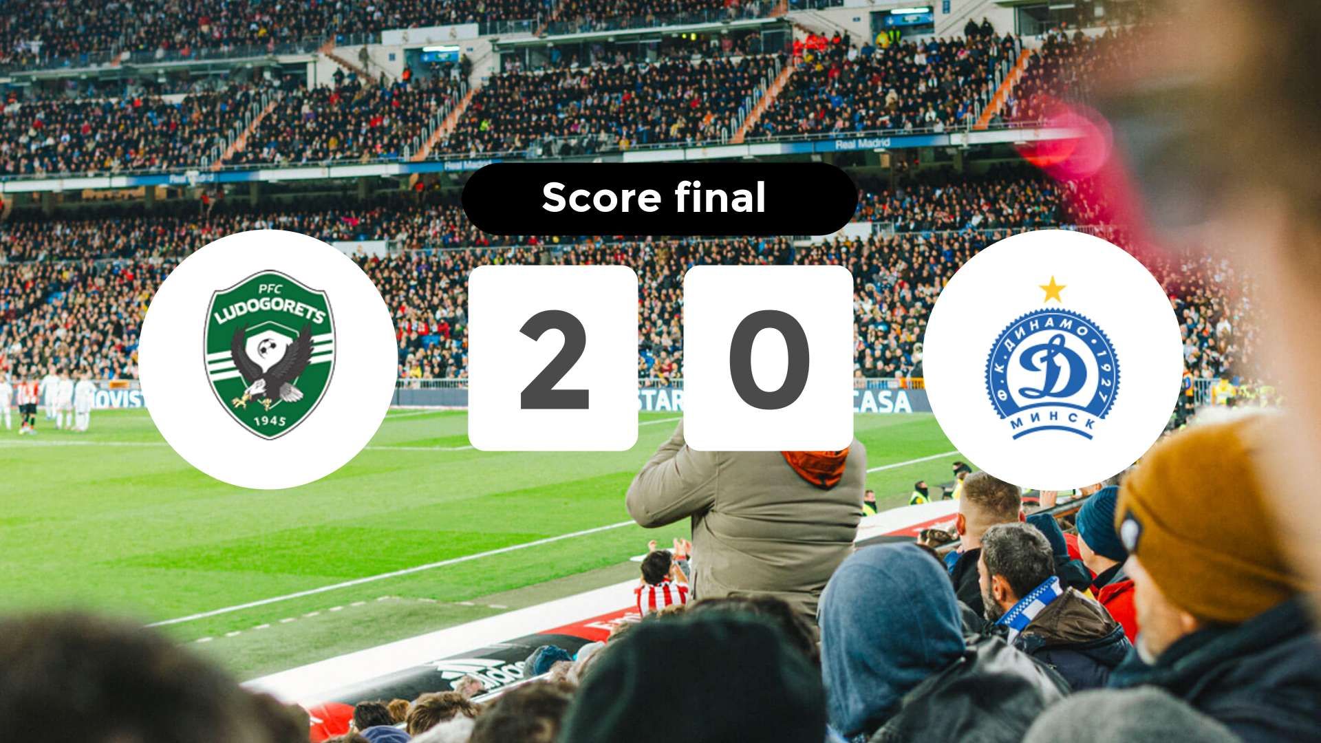 Résumé du match Ludogorets vs Dinamo Minsk du 24 juillet 2024