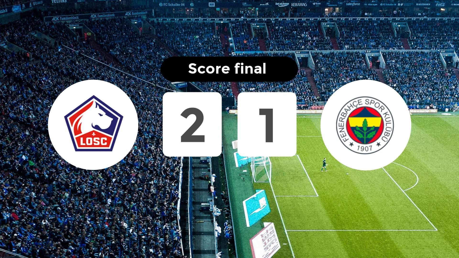 Résumé du match LOSC Lille vs Fenerbahçe du 6 août 2024