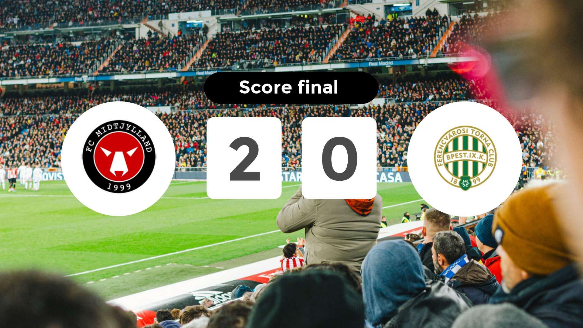 Résumé du match Midtjylland vs Ferencváros du 6 août 2024