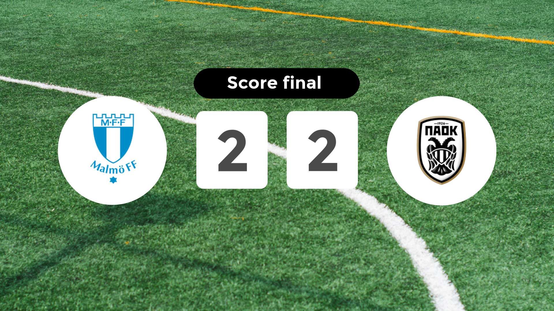 Résumé du match Malmö FF vs PAOK du 6 août 2024