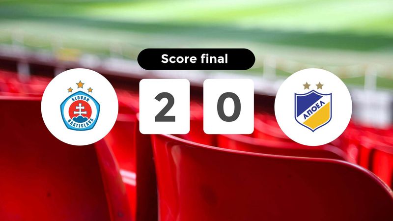 Résumé du match Slovan Bratislava vs APOEL du 7 août 2024