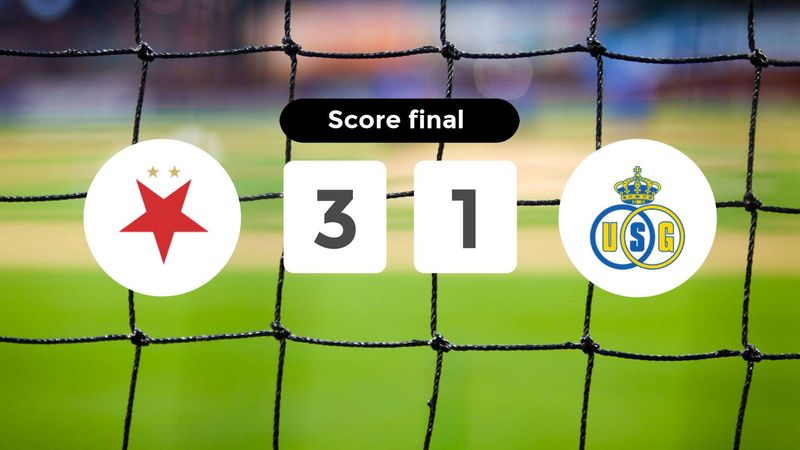 Résumé du match Slavia Praha vs Union Saint-Gilloise du 7 août 2024