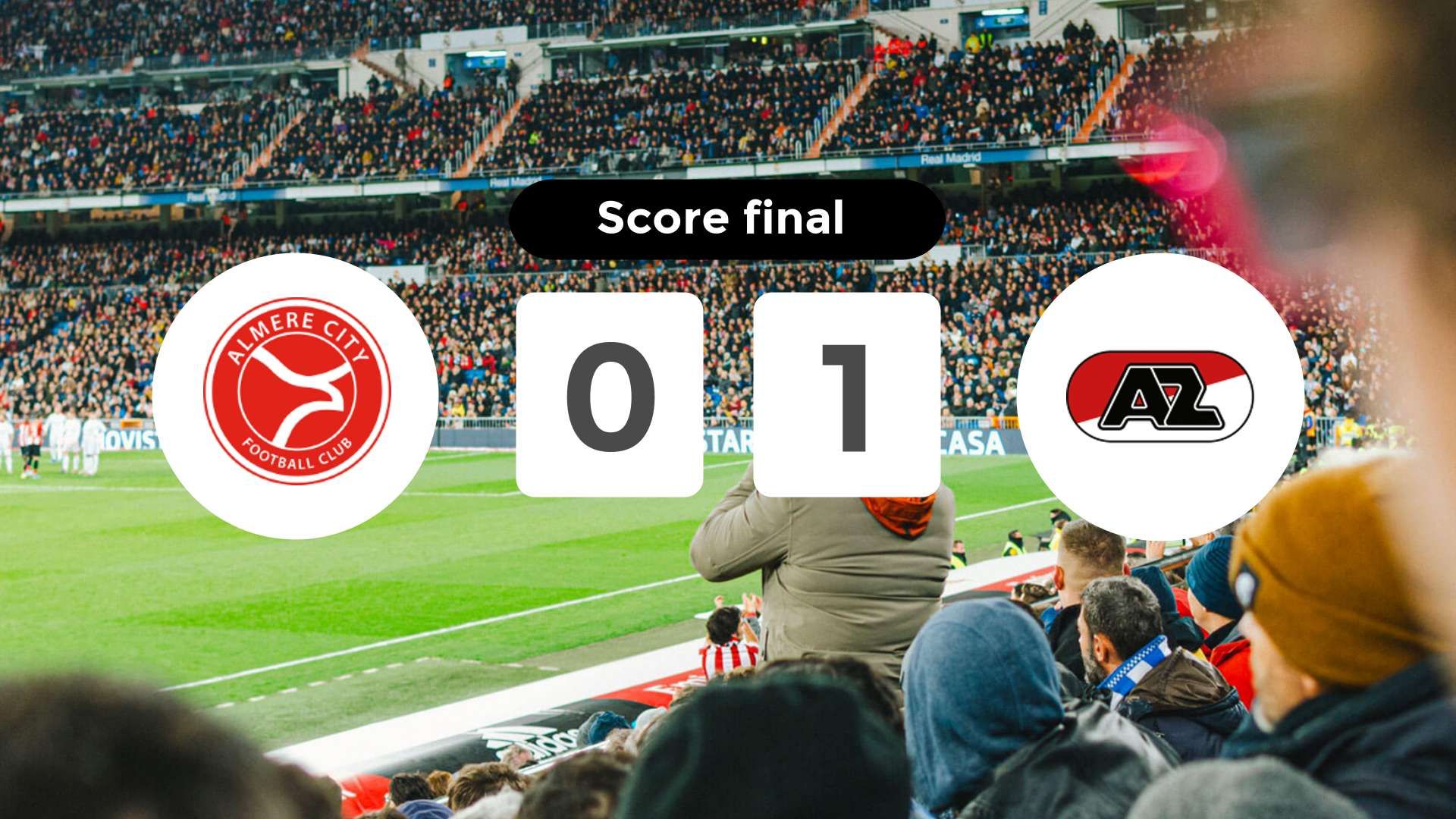Résumé du match Almere City vs AZ du 10 août 2024