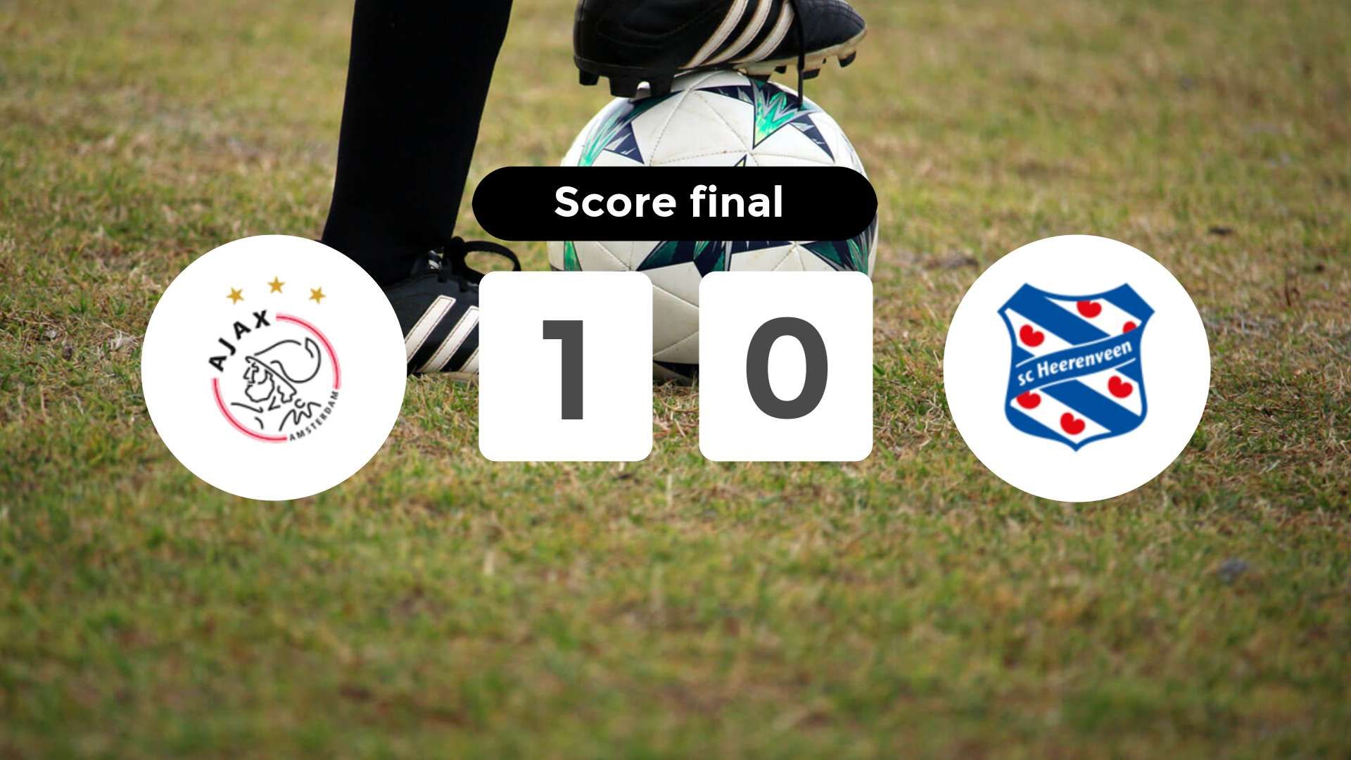 Résumé du match Ajax vs SC Heerenveen du 11 août 2024