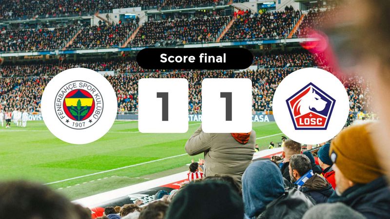 Résumé du match Fenerbahçe vs LOSC Lille du 13 août 2024