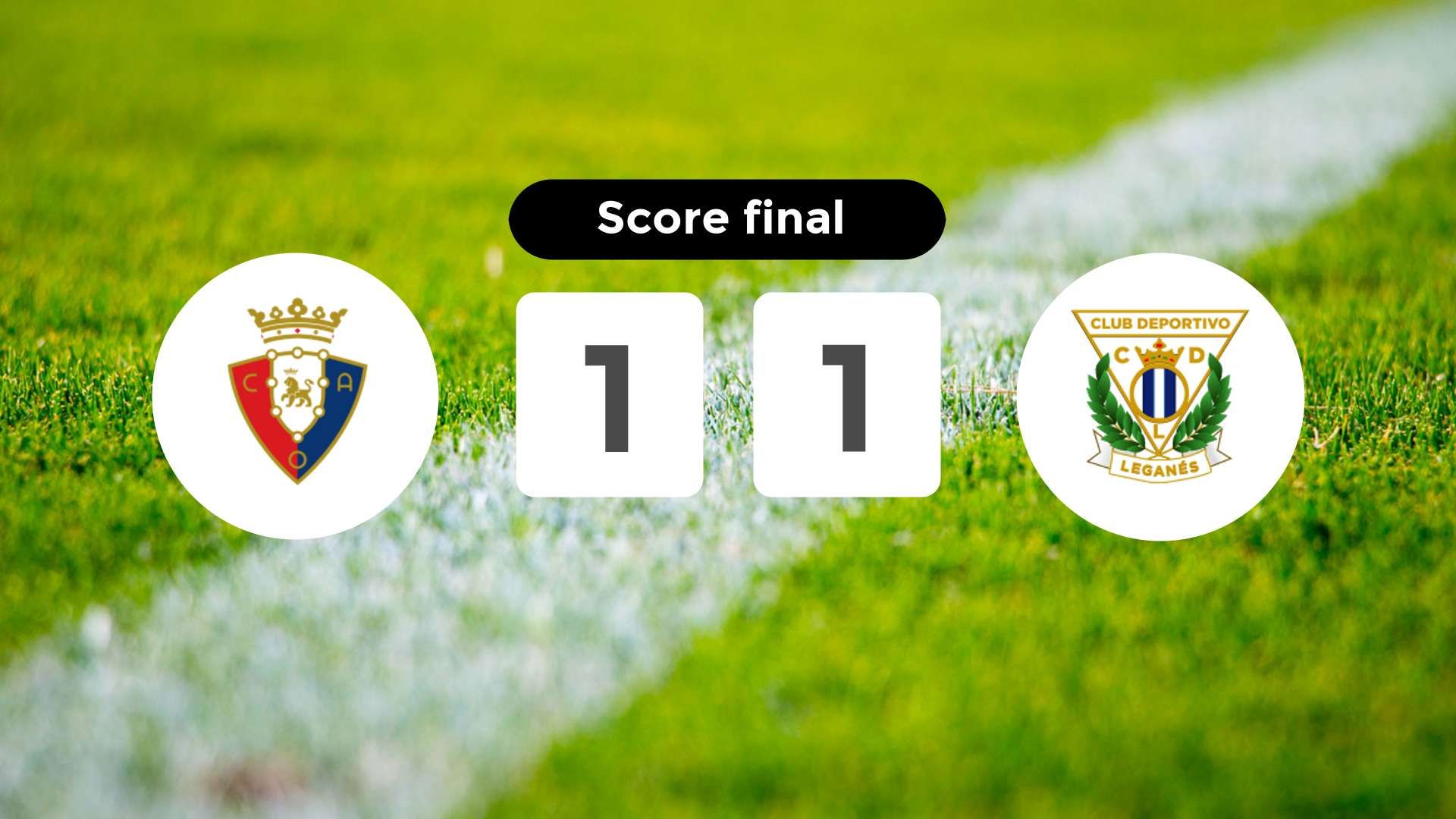 Résumé du match Osasuna vs Leganés du 17 août 2024