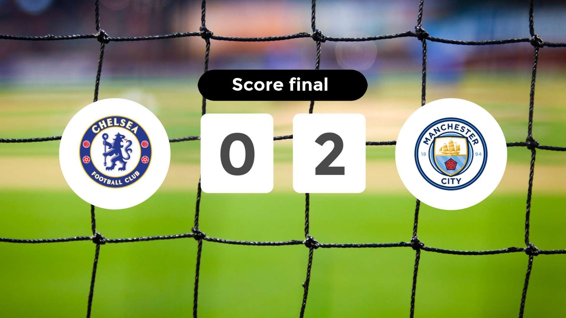 Résumé du match Chelsea vs Manchester City du 18 août 2024