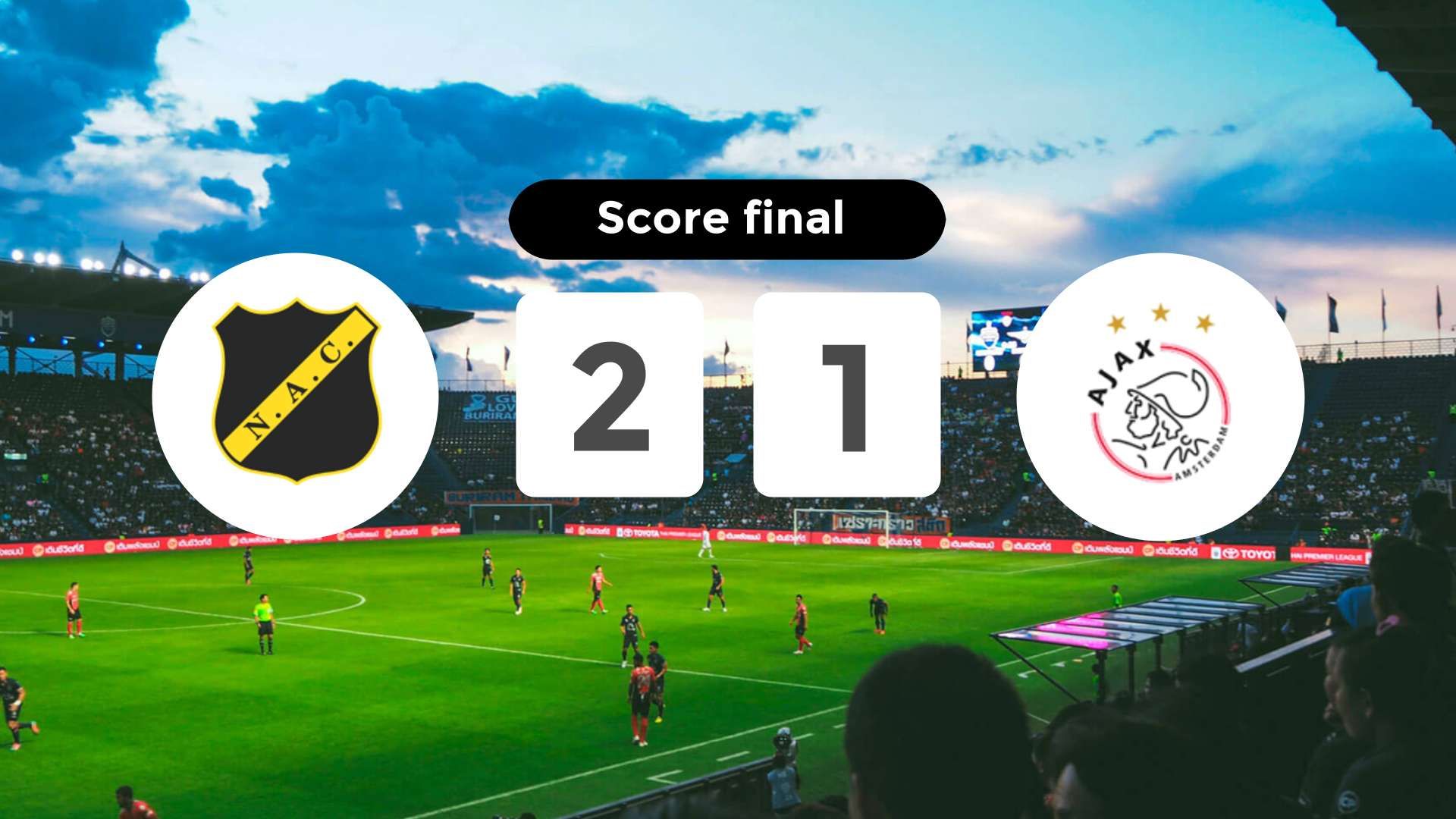 Résumé du match NAC Breda vs Ajax du 18 août 2024